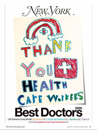 New York magazine Best Doctors 2020