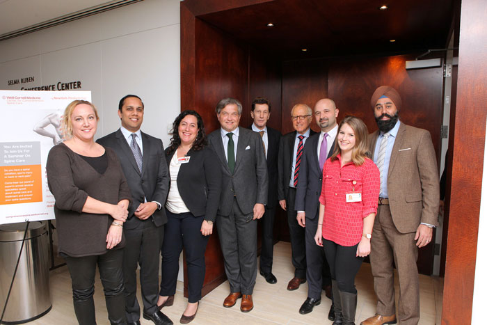 Weill Cornell Medicine for Comprehensive Spine Care staff